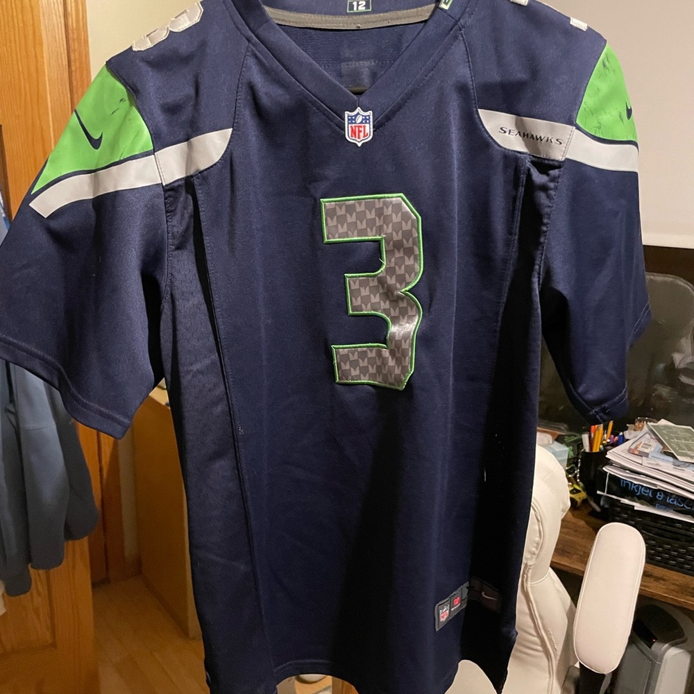 Youth Russell Wilson jersey